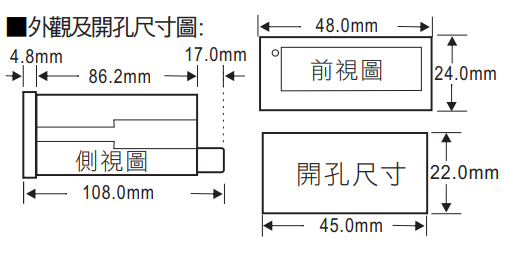 尺寸